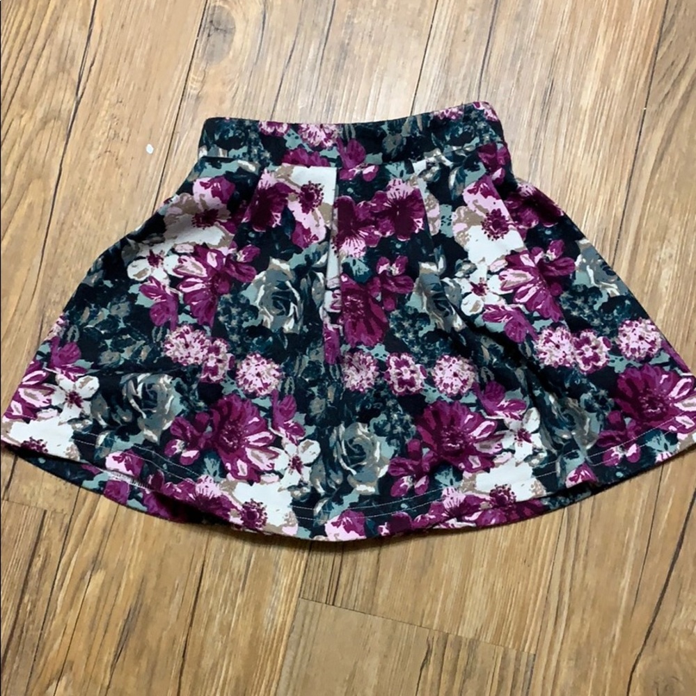 Floral skirt